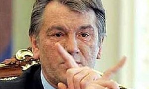 Ющенко запросил у России мира