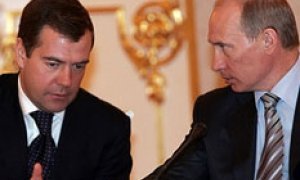 Путин и Медведев соревнуются в оптимизме