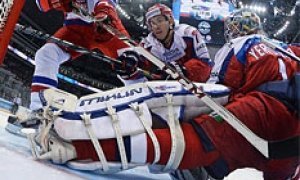 Сборная России поскользнулась на олимпийском льду