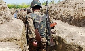 Армия Азербайджана начала наступление на непризнанную республику Нагорный Карабах  
