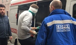 В Москве неизвестный облил зеленкой Навального