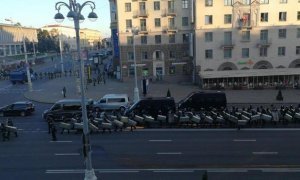 В Бресте омоновцы сделали предупредительный выстрел во время протестной акции