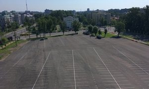 В Петербурге сразу после Чемпионата мира ликвидировали парковку около стадиона