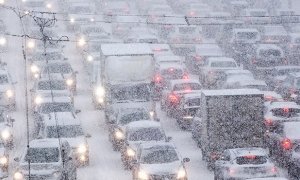 Московские власти предупредили жителей города о новом снегопаде