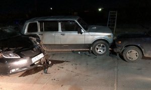 В Томске помощник прокурора города сел пьяным за руль и протаранил пять машин