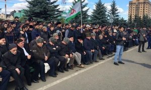 Государственные телеканалы проигнорировали многотысячный протест в Ингушетии
