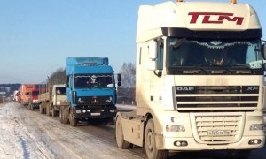 В Дагестане дальнобойщики заблокировали дороги и грозят «дойти до Москвы»