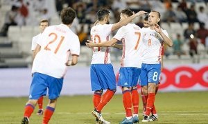 Сборная России по футболу проиграла в товарищеском матче Катару