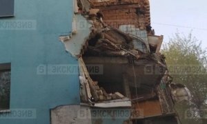 В Саратове произошло частичное обрушение пятиэтажного жилого дома