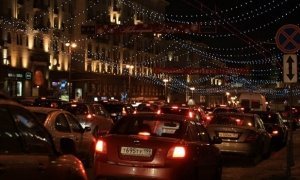 Москва в последний рабочий понедельник 2018 года встала в 10-бальные пробки