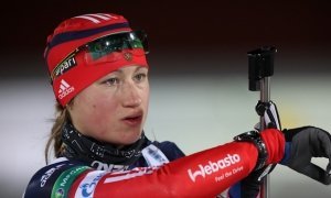 Российские биатлонистки выиграли золото и бронзу на этапе Кубка мира в Антерсельве