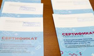 В России начнут выдавать сертификаты о вакцинации против COVID-19 нового образца