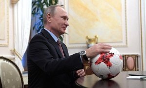 Владимир Путин поддержал стопроцентное импортозамещение в российском футболе  