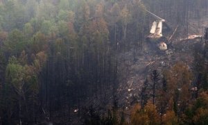 Разбившийся под Иркутском Ил-76 зацепил сопку в условиях плохой видимости   