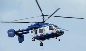 В Красноярске сотрудники ГИБДД выявляют нарушителей ПДД с помощью вертолета
