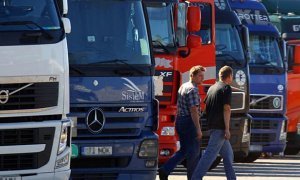 Российские дальнобойщики застряли в Италии из-за перекрытия границы