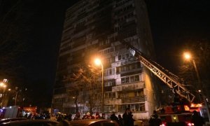 Взрыв в жилом доме в Москве произошел при установке натяжных потолков