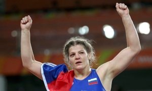 Екатерина Букина завоевала бронзу в борьбе в весовой категории до 75 кг  