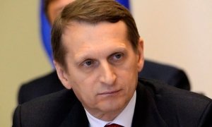 Сергей Нарышкин призвал отменить «бесстыдные» санкции против российских депутатов