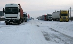 В России заблокировано движение около 200 грузовых автомобилей из Украины