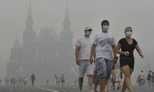 Российскую жару со смогом 2010 года по числу жертв  сравнили с землетрясением и цунами