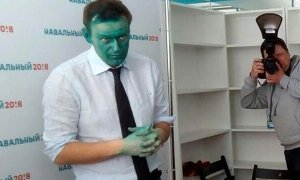 Полиция проводит проверку в движении SERB в связи с нападением на Алексея Навального