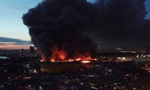 Пожар на рынке «Синдика» оценили в 5 млрд рублей