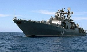 Во Владивостоке произошел пожар на противолодочном корабле «Маршал Шапошников»