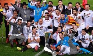 Испанская «Севилья» в третий раз подряд выиграла Лигу Европы