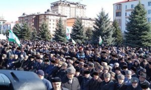 В Ингушетии после массовой протестной акции задержали 58 человек