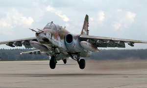 В Приморском крае разбился штурмовик Су-25. Пилот катапультировался