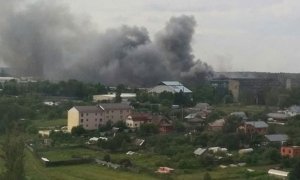 В результате пожара на мебельной фабрике во Фрязино погибли три человека