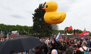 В Санкт-Петербурге на митинге против коррупции задержали 140 несовершеннолетних граждан
