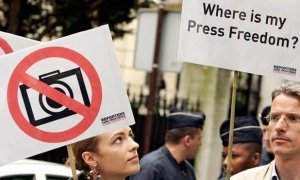 «Репортеры без границ» потребовали от российских властей не нарушать права граждан на информацию