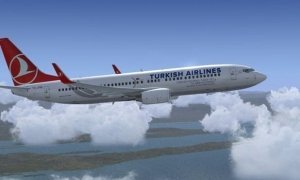 Во «Внуково» самолет Turkish Airlines при взлете хвостом задел полосу