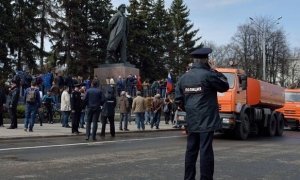 В Страсбургский суд поступила первая жалоба на арест за организацию акции «Он нам не царь»