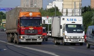 Власти Москвы запретят въезд в город грузовикам ниже класса «Евро-3»