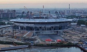 Темпы строительства «Зенит-Арены» вызвали озабоченность у ФИФА
