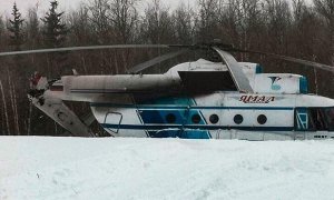 В ЯНАО вертолет с пассажирами совершил жесткую посадку из-за отвалившегося хвоста