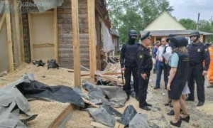 В тульском поселке Плеханово начался снос домов цыган, признанных самостроем  