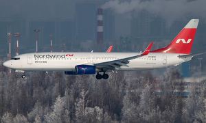 Самолет NordWind, выполнявший рейс Казань-Стамбул, готовится к аварийной посадке в Москве