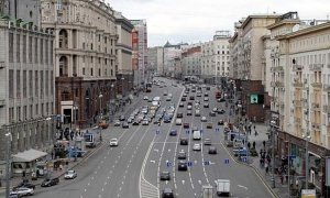 Власти Москвы на два дня закроют Тверскую улицу для транспорта