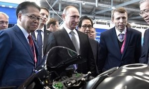 Владимир Путин рассказал о своем мотоцикле Mitsubishi. В декларации о нем сведений нет