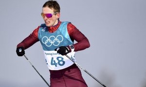 Российские лыжники завоевали серебряные медали в олимпийской эстафете
