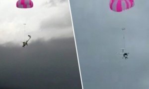 В Словении самолет Pipistrel избежал крушения благодаря аварийной системе с парашютом