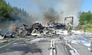 Предполагаемым виновником ДТП с 11 погибшими в Красноярском крае назван водитель грузовика