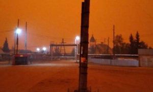 В Якутии из-за продолжающихся лесных пожаров пропало солнце