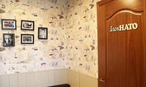 В Красноярске открылось кафе «Президент» с портретами Путина на стенах 