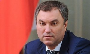 Вячеслав Володин перечислил свою зарплату на памятник жертвам политических репрессий