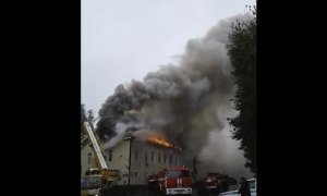 В Иркутской области неизвестные подожгли здание поселковой администрации